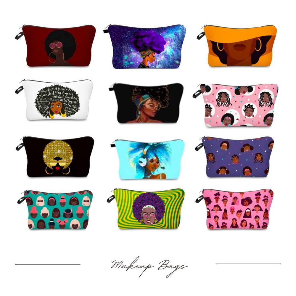 Mystery Bag w/ Beauty Scoops Melanin Women Makeup/Cosmetic Bag